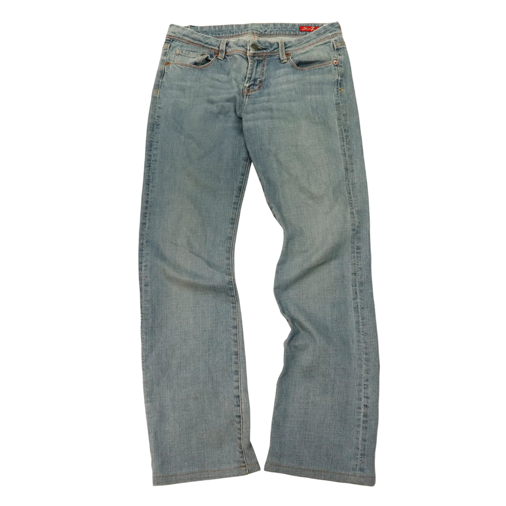 Vintage Seven for All Man Kind Bootcut Blue Jeans Size 30